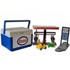 Image 1 : Chilldhood Collectible Vintage Esso Toy Gas Station Set 