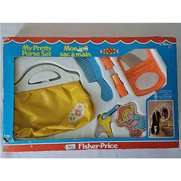 Vintage Fisher -Price My Pretty Purse Set, 1982, Complete in Box