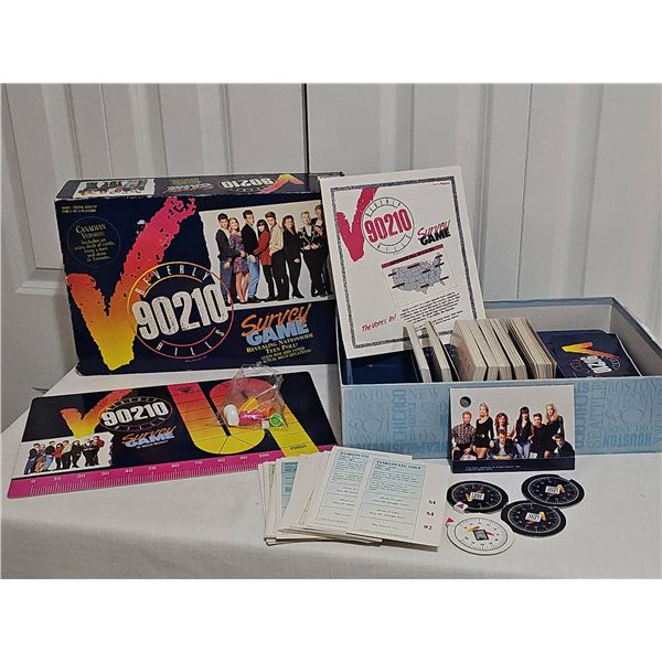 Beverly Hills 90210 Survey Game Canadian Edition by Milton Bradley