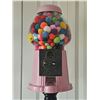 Image 2 : Continental Gum of Canada Pink Gumball Machine with Stand needs new glass