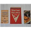 Image 1 : 1940s Wartime Cook book lot 