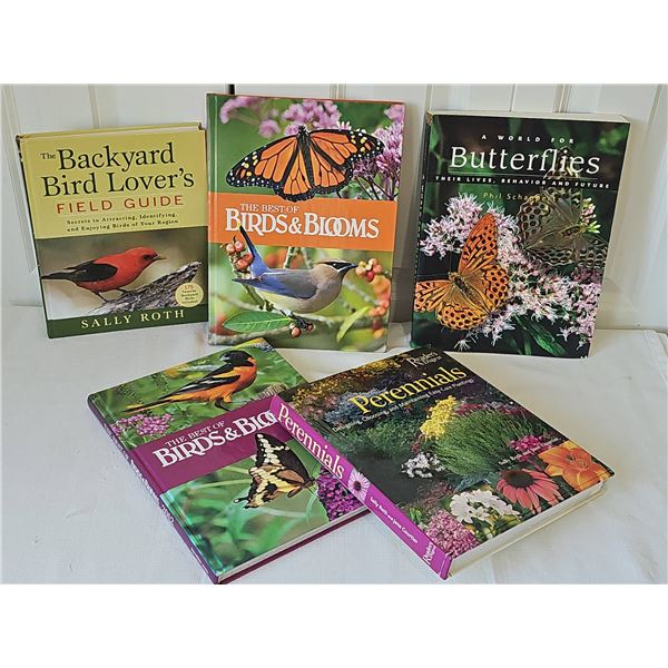 5 Nature Books: Birds, Butterflies, and Perennials