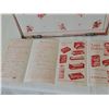 Image 9 : 1940s white metal bread box with pie keep and recipe pamphlet