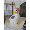 Image 3 : Decorative Ceramic and Wooden Kitchen Items Lot