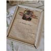 Image 2 : Lot: Framed Bird Art, China Mugs, Casablanca Book, Embroidered Linen
