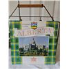 Image 10 : MCM 70S 80S Metal and Wood Magazine Rack and Side Table Set comes with sealed Alberta record