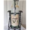 Image 3 : Asbach Uralt Brandy Bottle With Iron Stand and Pourer