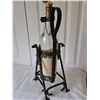 Image 5 : Asbach Uralt Brandy Bottle With Iron Stand and Pourer