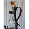 Image 8 : Asbach Uralt Brandy Bottle With Iron Stand and Pourer