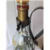 Image 9 : Asbach Uralt Brandy Bottle With Iron Stand and Pourer