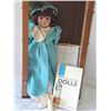 Image 1 : Early 20th Century Bisque Doll “Blossom” with Accessories