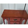 Image 10 : Vitntage blue velvet lined Wooden Jewelry Box and double door jewelry box by Gunther Mele