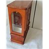 Image 13 : Vitntage blue velvet lined Wooden Jewelry Box and double door jewelry box by Gunther Mele