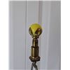 Image 13 : MCM 1960s Lamps Including Brown over bed Lamp and Yellow Ceramic Lamp with retro green design