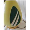 Image 16 : MCM 1960s Lamps Including Brown over bed Lamp and Yellow Ceramic Lamp with retro green design