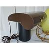 Image 4 : MCM 1960s Lamps Including Brown over bed Lamp and Yellow Ceramic Lamp with retro green design