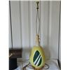 Image 9 : MCM 1960s Lamps Including Brown over bed Lamp and Yellow Ceramic Lamp with retro green design