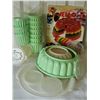 Image 1 : Tupperware Jello Mold Set with Cups and 'The Magic of Jello' Book