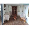 Image 5 : Vintage Hand Made Wooden Dollhouse With Furniture and Accessories