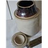 Image 6 : Stoneware Pickle Crock, Strawberry Pot, and Two Hanging Store Scales