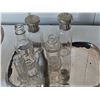 Image 8 : A Ladies Decor Lot: Ceramic Horse, Joesef Girl, Glass Bottles, Brass Jug