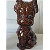 Image 6 : 1970s hand carved Wood Tobacco Jar, Japanese Dog Figurine, and Three Ceramic Mugs