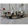 Image 2 : 1950s Tableware Lot – Stainless Set, Shakers, Dispensers