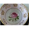 Image 7 : BLACK and Rose Adderley and Windsor Bone China Tea Trio and Creamer Set