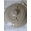 Image 12 : Antique Medalta Alberta Potteries Redcliff No. 5 Water Crock with Repaired Lid