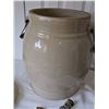 Image 14 : Antique Medalta Alberta Potteries Redcliff No. 5 Water Crock with Repaired Lid