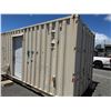 Image 26 : Converted 20' Shipping Container w/ Finished Interior, Electrical, Side Door & Window