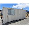 Image 3 : Converted 20' Shipping Container w/ Finished Interior, Electrical, Side Door & Window