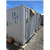 Image 3 : Converted 20' Shipping Container w/ Finished Interior, Electrical, Side Door & Window