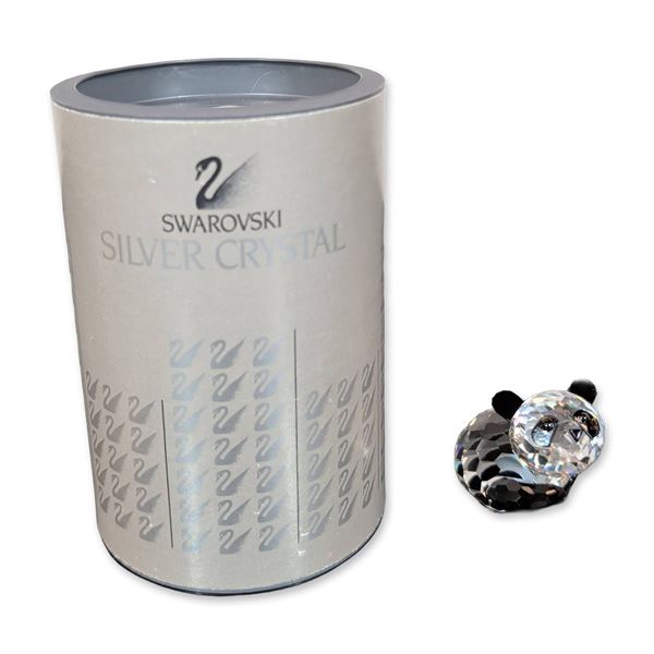 Swarovski Crystal Mother Panda Figurine