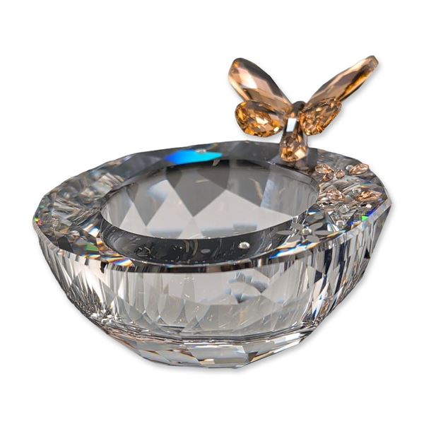 Swarovski Crystal Butterfly Tea Light Holder