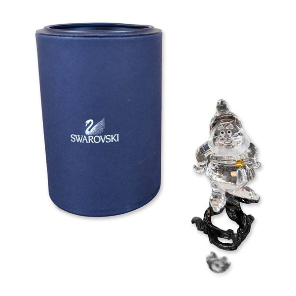 Swarovski Crystal Disney Snow White Happy Figurine