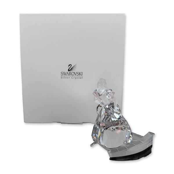 Swarovski Disney Crystal Figurine, Cinderella with Slipper