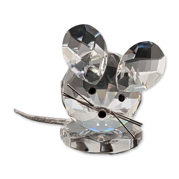 Swarovski Crystal Replica Mouse Figurine
