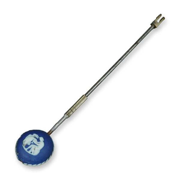 Wedgwood Blue Jasperware and Brass Clock Pendulum