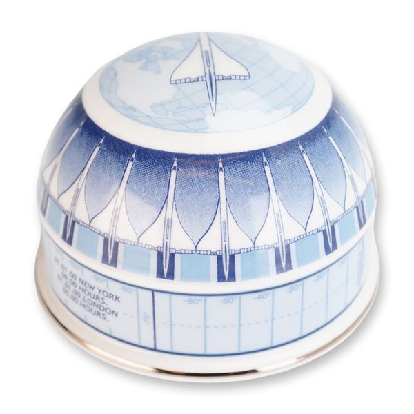 Wedgwood British Airways Concorde Millennium Dome Porcelain Paperweight