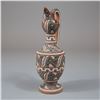 Image 2 : Bonis Pottery Hand-Painted Ceramic Ewer, Rhodes, Greece