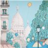 Image 4 : Fanch Ledan, Place du Tertre, Color Lithograph, Hand-signed