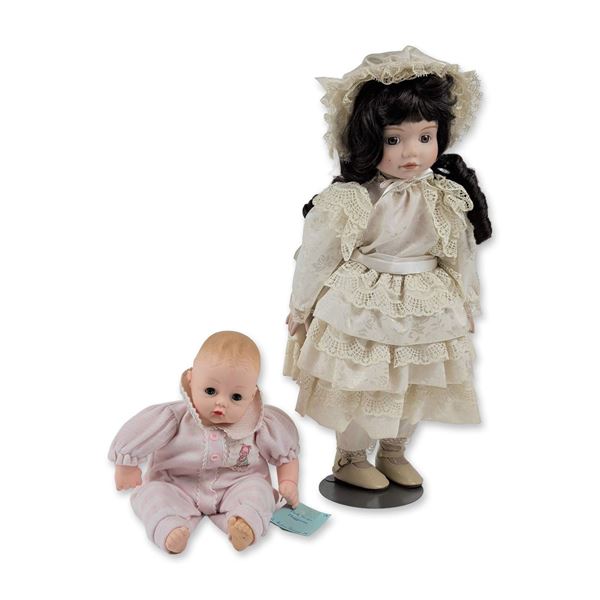 2pc Madame Alexander and Show-Stoppers Collectible Dolls