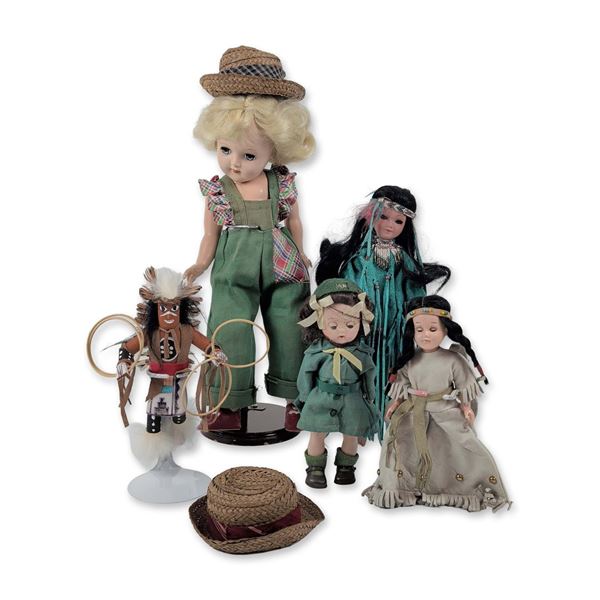 6pc Madame Alexander and Cultural Doll Collection