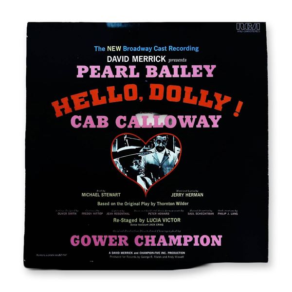 Hello, Dolly! The New Broadway Cast Recording Vinyl LP, Pearl Bailey and Cab Calloway