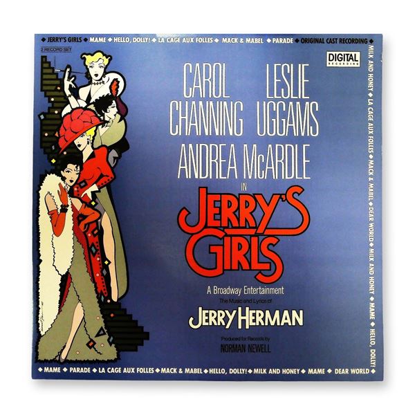 Jerry's Girls Original Cast Recording Double LP Set 1986 Polydor