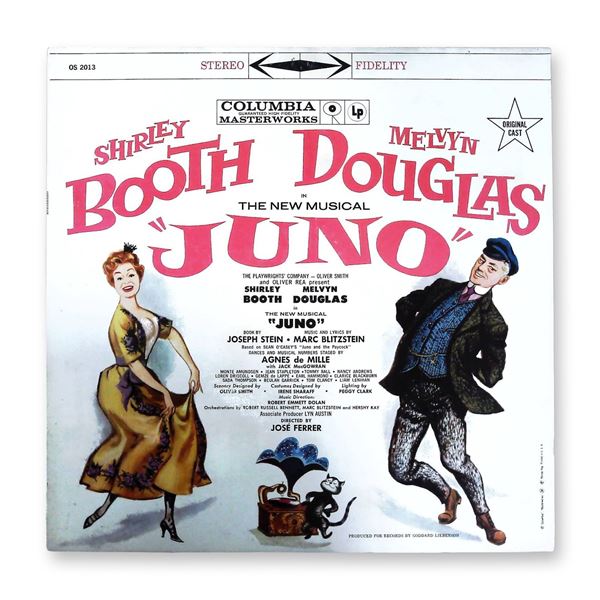 Juno Original Broadway Cast LP Shirley Booth Columbia Masterworks