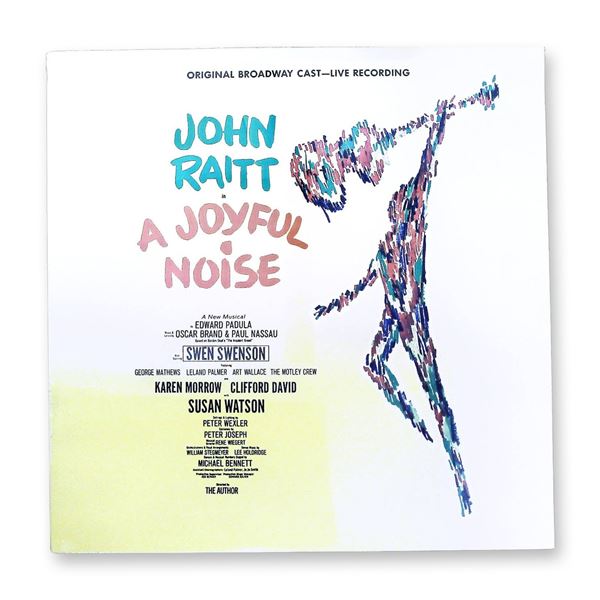Original Broadway Cast LP Record, John Raitt in A Joyful Noise