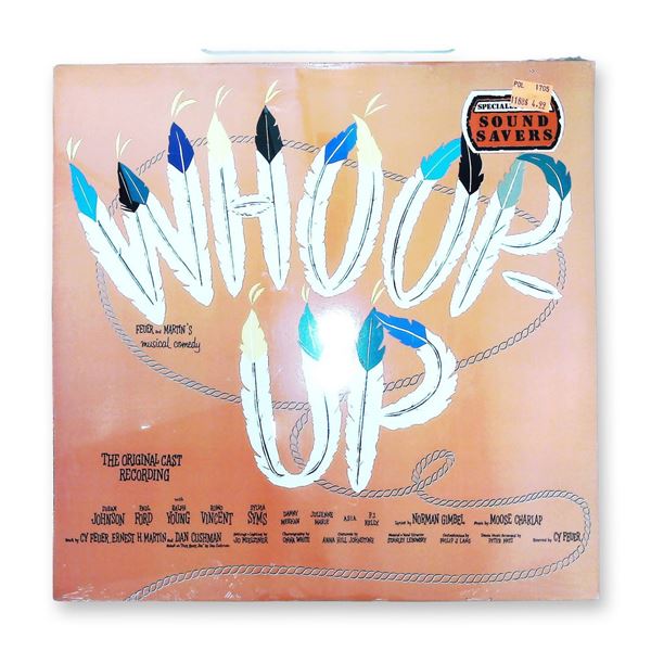 Whoop-Up Original Cast Recording 1988 Vinyl LP Reissue