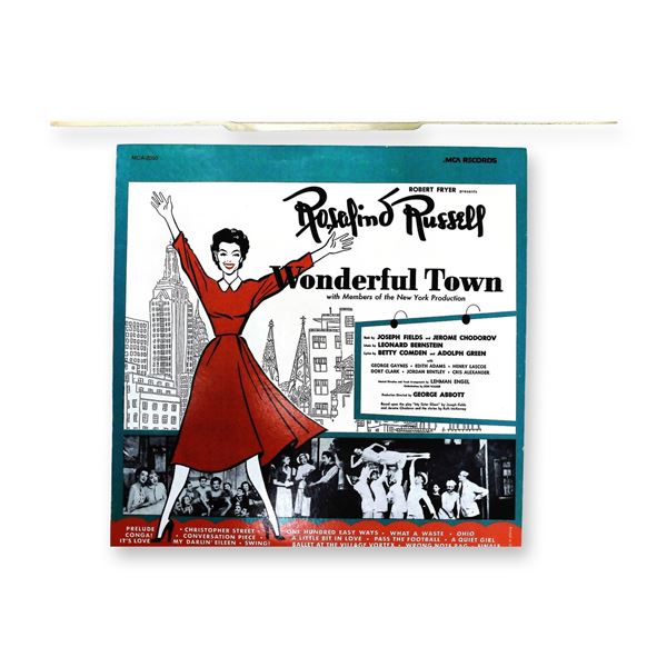 Wonderful Town Original Cast Recording Starring Rosalind Russell MCA Records Vinyl LP MCA-2050
